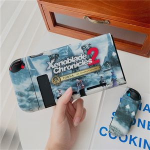 Comics Xenoblade Chronicles Silicone Case for Nintendo Switch Games Console Full Protective Anime TORNA The Golden City Soft Cover Shockproof Fashion Shell