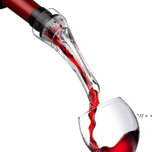 decantadores de vinho mágicas venda por atacado-Criativo Olecranon Wine Pourer Home Bar Ferramentas Vinhos Vermelho Aerating Derating Mini Magic Acrylic Filter Decanter FWF13101
