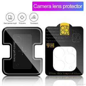 Camera Lens Protector Screen Protectors Gehard Glass Film voor iPhone Pro Max Samsung S20 Note Ultra Volledige Cover Clear With Retail Box