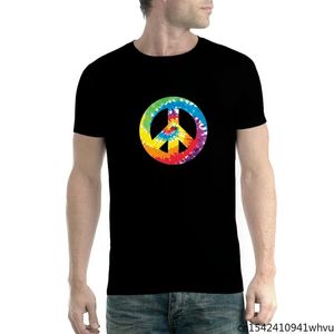 70'lerin kostüm toptan satış-Erkek T Shirt Retro Barış Işareti Aşk s Hippi Kostüm Baskılı Erkekler T Gömlek Unisex Yaz Trend Kısa Kollu Serin Artı Boyutu M XL
