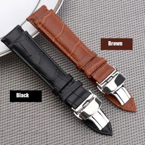 Wholesale generations band resale online - Watch Bands Double Click The Butterfly Leather Accessories Watchband Brown Black One Generation