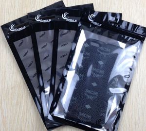 2021 cm cm Klar självtätning Zipper Aluminiumfolie Plast Förpackning Packaging Bag påse för iPhone S S C Case Cover
