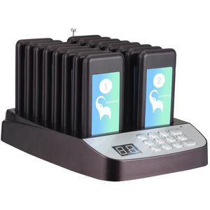 Restaurant Pager Calling Wireless Call Pagers met ontvangers voor coffeeshop Queuing System Air Purifiers