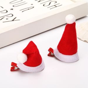 brindes de natal venda por atacado-Natal bonito chapéu helpin handmade cabeça ornamento presente de presente