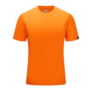 T shirt Running color Football shirt orange Soccer Jerseys Jackets Adult Shorts sleeve Sport customized Training Summer wear Tracksuit Suit Uniforms Youth Men gyms