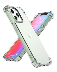 высокое качество tpu оптовых-1 мм Высококачественный прозрачный TPU Абоназорные чехлы для телефона для iPhone Mini Pro Max Plus XR XS Samsung S22 S21 S20 NOTE20 Ultra A22 A32 A52 A72 Huawei Moto Redmi