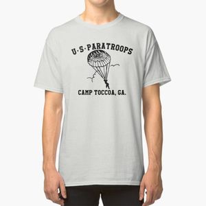 frères du groupe achat en gros de T shirts pour hommes Camp Toccoa PT Shirt T Band of Brothers Currahee st Airbourne Paratroops Wwii Easy Company