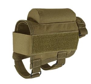 Multifunctional Army Military Tactical Hunting Butt Ammo Holders Bags Shell Cartridge Holder Hook Loop Shotgun Bullet Pouch Outdoor Molle Tools Packs