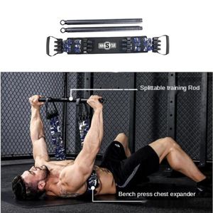 Wholesale chest press with bands for sale - Group buy Push Up Resistance Band Bench Press Removable Chest Muscle Builder Arm Expander Home Workouts Gym Fitness Equipment Drop Bands