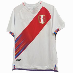 перу национальная футбольная команда трикотаж оптовых-2021 Перу футбольные трикотажные изделия Национальная команда Farfan Guerrero Home Oled футбольная рубашка S XL