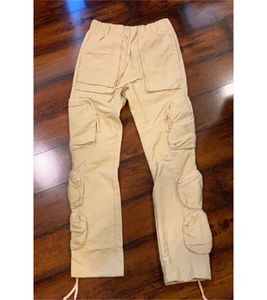 красочные грузовые штаны оптовых-Мужские брюки цвета Мужской Whoisjacov Pocket Cargo High Stredwear Повседневная уличная