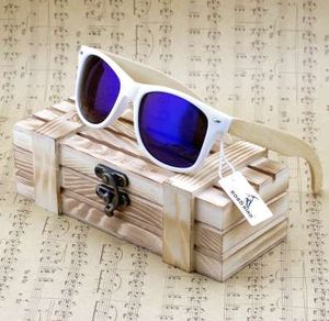 Wholesale sun glasses holders resale online - Glases BIRD Box Luxury Bamboo Sunglasses Wood And Women Coated Men Sun Polarized With BOBO Driving Holder Brand CG007 Ouhjt