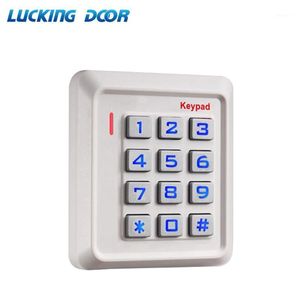 Waterproof RFID Keypad Access Control System Device Machine MHZ Card Reader Door Lock Keyfobs Users WG261