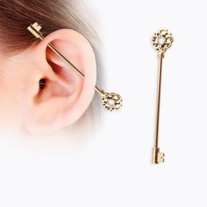 Chakrabeads Nose pierścienie Studia Trendy Body Piercing Ludzkie Biżuteria Nakrycia Moda Australia Imitacja Długie Key Ear Bone Nail Explosion JLLTHO