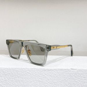 büyük gümüş çerçeveler toptan satış-Güneş Gözlüğü Yıldız Stil erkek DTS796 Kare Büyük Çerçeve Gözlük Gümüş Yansıtıcı Lens Anti UV400