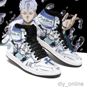 kartallar özel ayakkabılar toptan satış-DIY Anime Fan Sneakers Gümüş Kartal Nozel Silva Erkek Bayan Basketbol Ayakkabı Jumpman Model Özel Eğitmenler Rahat Ayakkabı
