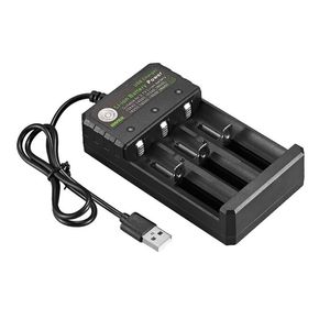литиевое зарядное устройство 3.7v оптовых-Многофункциональное USB Зарядное устройство Слот Ли ионный аккумулятор питания для В Перезаряжаемые литий батареи