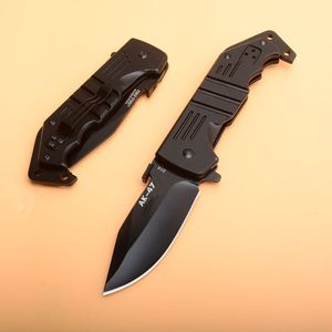 Newest COLD STEEL AK47 AK model Black alloy handle Folding Knife Pocket Camping Survival Xmas knifes gift T knives