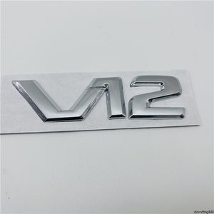 Voor Mercedes Benz V12 Logo Fender Embleem Badge Sticker Adhesive R129 W140 W220