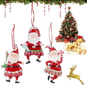 Christmas Decorations Cute Santa Claus Decorating Decoration Tree Fan Ornaments Year Decor Year s
