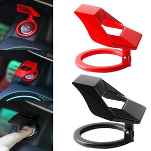 Car Engine Start Stop Push Button Universal Switch Cover Ignition Protection Modified Decorative Ring Trim For BENZ