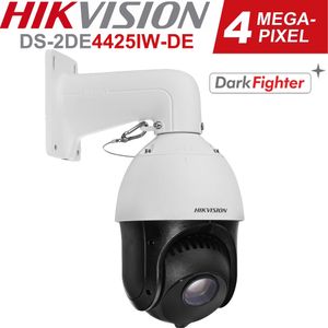 ip dome camera hikvision großhandel-HIKVISION IP PTZ Kamera H MP DS DE4425IW DE X Powered von darkfighter Geschwindigkeit Dome PTZ Kamera m Audio mit Wandhalterung