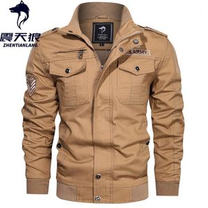 春と秋の期間薄いセクションの男性のウォータージャケット 綿のジャケット均一なツーリングアーミー工場直販の男性のジャケット