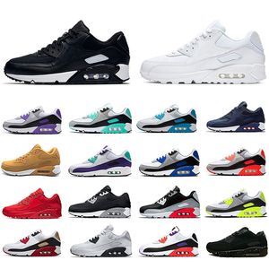 ingrosso colomba nera-Air Max Running shoes s Safety Orange Sail Infrared Blue Grey UNC Triple Black trainers sports sneakers