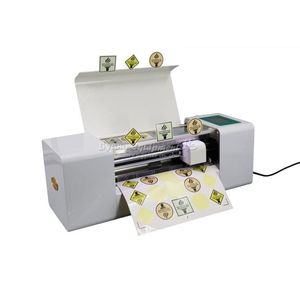 Wholesale die cutting machines resale online - Tag Gun LY A W Mini Digital Automatic Label Die cutting Machine With Auto Paper Feeding And Touch Screen