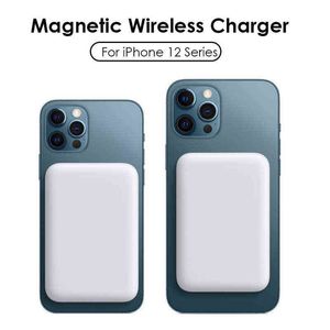 ingrosso mini batterie del telefono-Originale Magsafe Power Bank mAh per iPhone Pro Max Mini Mobile Phone Mobile Battery Pack Magnetico Powerbank Ufficiale H1110