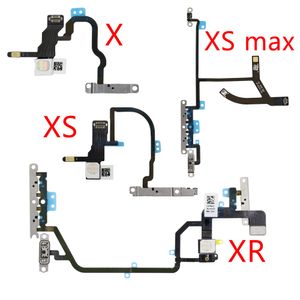 Wholesale iphone 6s power resale online - Power Flex Cable For iPhone S SP G P P X XS Max XR PRO max Volume Button Switch Key Buttons With Metal Parts