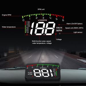 projetor de velocidade venda por atacado-HUD Head Up Display OBD Carro Universal Projetor de Velocidade de Alta Definição FASTA01