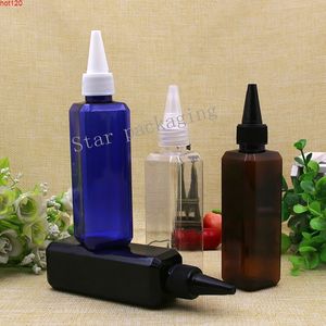 Wholesale assorted plastic for sale - Group buy 50pcs ml Pointed Cap Plastic Square black Bottles Dropper Essence Oil or Liquid Lotion Case Container with Assorted Bodygood qty