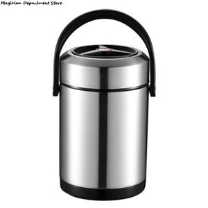 Water Bottles Stainless Steel Insulated Rice Bucket layer Vegetable Soup Vacuum Picnic Visit