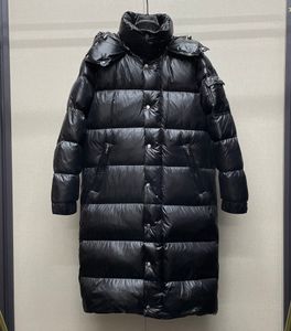 uzun su geçirmez kirpi ceket toptan satış-Tasarımcı Erkek Doutoune Giyim Parka Kış Klasik Kirpi Ceket Bayan Su Geçirmez Rahat Tüy Ceket Unisex Giyim Sıcak Uzun Siyah Açık Aşağı Ceketler