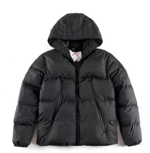 ems cebi toptan satış-Erkek Aşağı Ceket Palto Kış Nakış Ceketler En Kaliteli Erkekler Kadınlar Rahat Açık Sıcak Tüy Dış Giyim Klasik Stil Tutun Büyük Cep EM