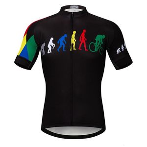 メンズTシャツ2021男性夏半袖自転車ジャージーPROチームサイクリングレーススポーツシャツMTB自転車通気性マイロット
