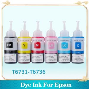Wholesale inkjet printer ink refill for sale - Group buy Ink Refill Kits T6731 T6736 Dye For EcoTank L800 L801 L810 L1300 L1800 L351 L350 L551 Inkjet Printer