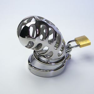 Male Chastity Device Cock Cage with anal plug stainless steel chastity cage Men Chastity Belt JJ lock with different sizes rings
