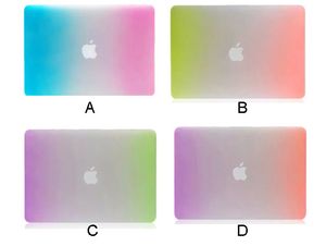 caja de aire macbook 13.3 pulgadas al por mayor-Cubierta protectora completa de plástico de plástico Rainbow Plástico para MacBook Air pulgadas A1706 A1708