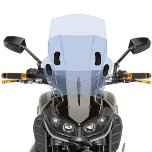 オートバイのフロントガラスのウィンドスクリーンのユニバーサルのバイクの偏向器はMT09 MT07 R1 R3 CB100RR CB1000R Z650 Z750 Z800のための調節可能な偏向器