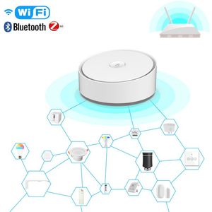 Smart Home Control Multi Mode Gateway ZigBee Wifi Bluetooth Mesh Hub Praca z Tuya Life App Voice przez Alexa Google