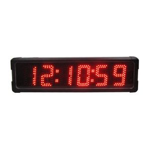 Väggklockor Dubbelsidig utomhus Stor LED stopwatch Time Display Vattentät nedräkning Timer Clock Digital Sports Race Timing
