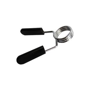 24 mm halsbanden Barbell Collar Lock Dumbell Clips Klem Gewicht Lifting Bar Gym Fitness Body Building Equipment Z2