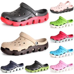 Wholesale slip on beach shoes womens for sale - Group buy Men s Hole Slippers Summer women Wear resistant Soft soled Sandals Breathable Beach Shoes men Fashion Comfortable Slip on