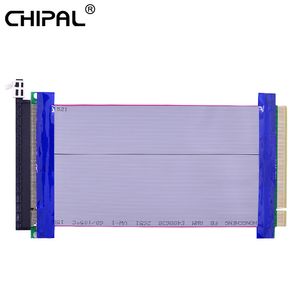 Chipal e Riser PCI PCI Express tot x verlengingskabel Flexibele lint Extender Adapter voor videokaart