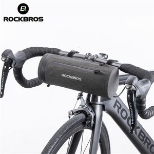 ROCKBROS Waterproof Bike Bag Front Bicycle MTB Road Handlebar Pannier Multi purpose Large Capacity Backpack Cycling Tube