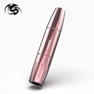 Maszt Magi Rose Gold Color Potężny RCA Stały Makeup i Stoke Rotary Tattoo Pen Machine można stosować jako wargi brew