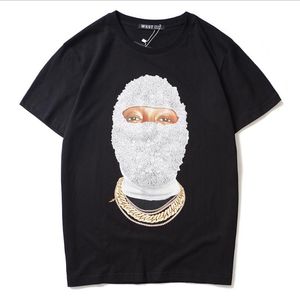 2021 Stranger saker T shirt Men Hip Hop Streetwear Diamond Masked D T shirts Mode Högkvalitativ Skateboard Tshirt Man Bomull Tops W106