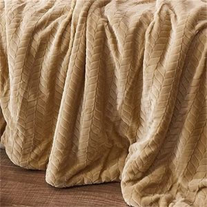 高級カシミヤ毛布の冬の厚い二重層シェーパのスロー150 cmの暖かい快適な重み付けフランネルフリース毛布201113 R2